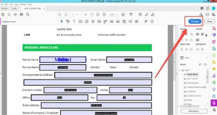 Create fillable pdf form - How To Discuss