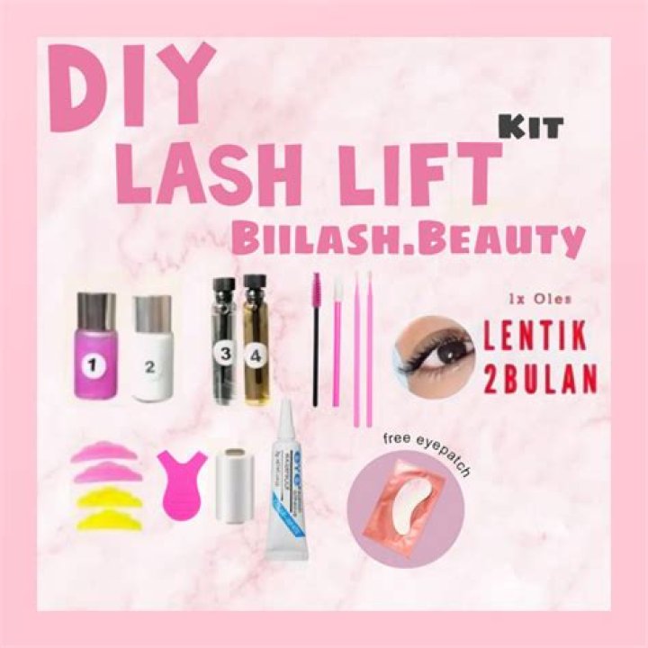 diy lash lift