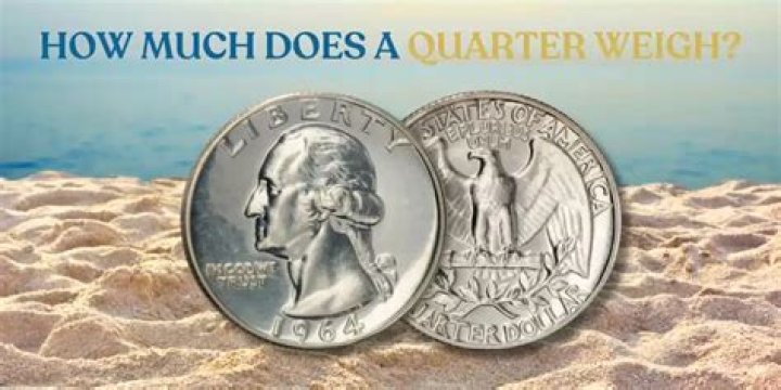 How Much Does A Quarter Weigh In Grams