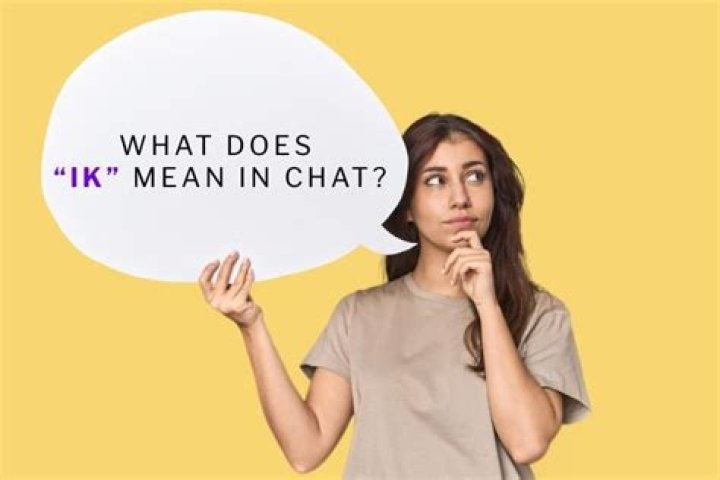 What Does Ik Mean - How To Discuss