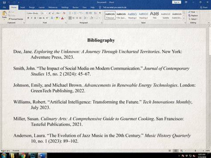 what is a bibliography